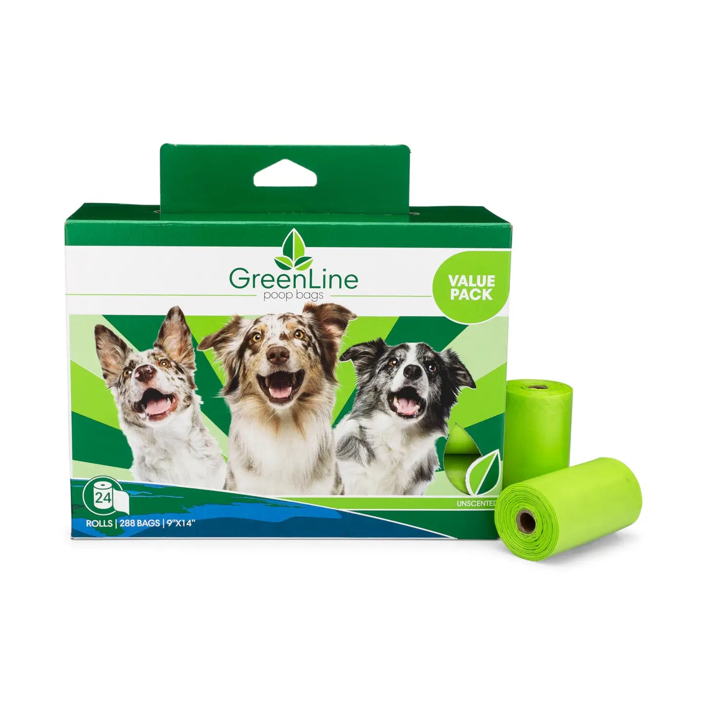 bio degradable waste bags-24 pack